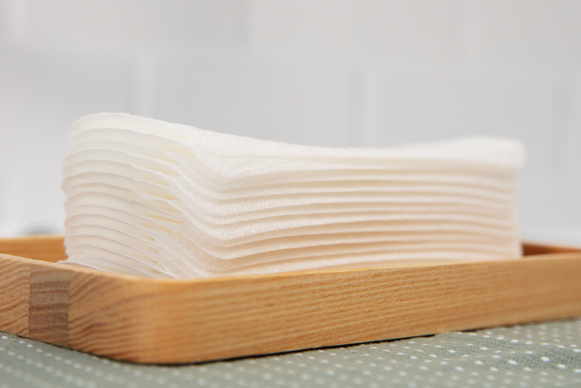 stack of incontinence lienrs