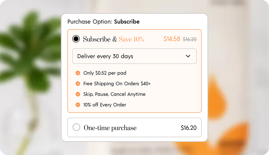 Select subscribe and choose how often you'd like for it to be delivered