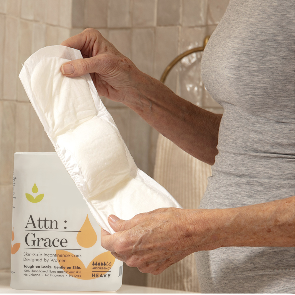 Super Absorbent Incontinence Pads for Women — Attn:Grace