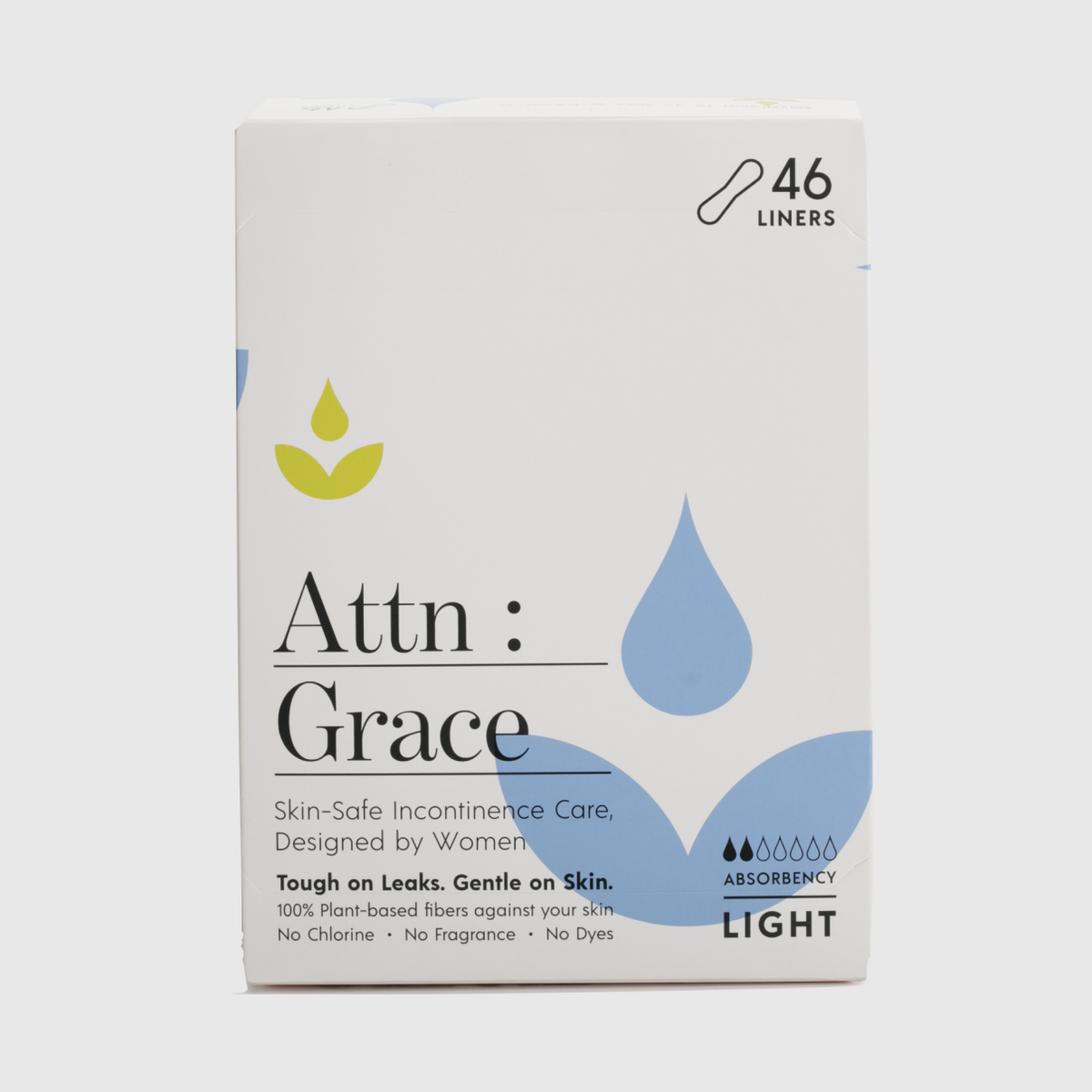 Incontinence Panty Liners With Breathable Top Sheet! — Attn:Grace