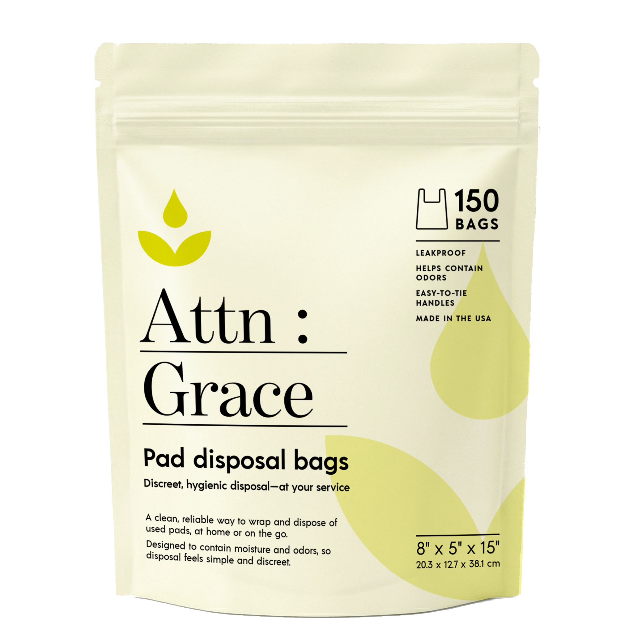 Disposable Odor-Proof Bags (150 bags)